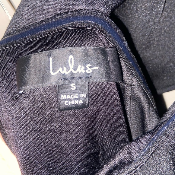 Black Lulus bridesmaid maxi dress - Picture 3 of 3